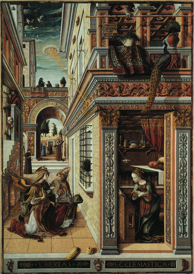 Annunciation with St. Emidius