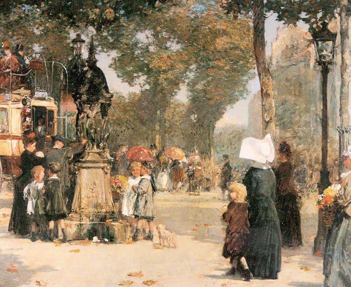 Paris Street Scene