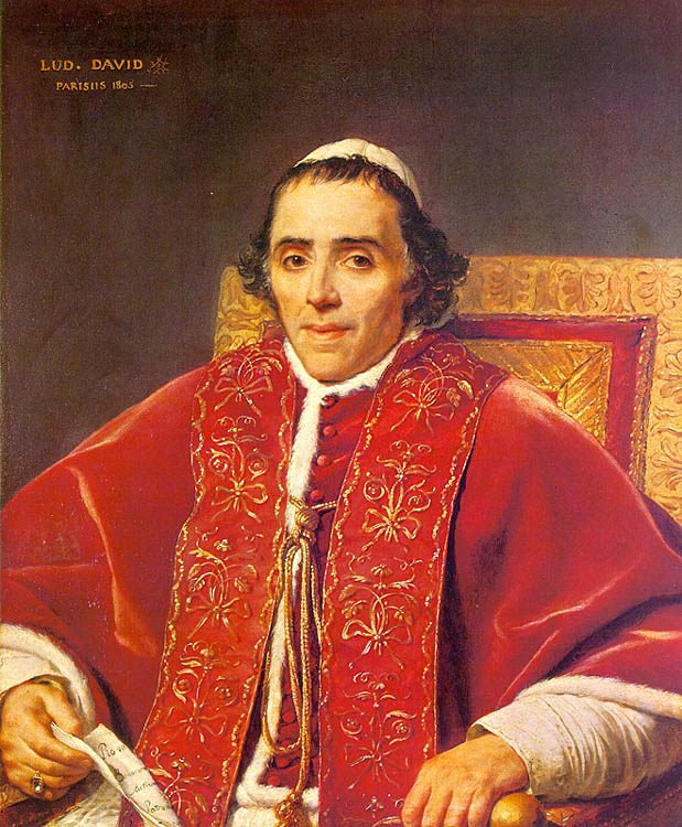 Portrait of Pope Pius VII