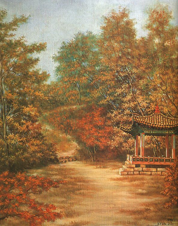 An Arbor in Autumn