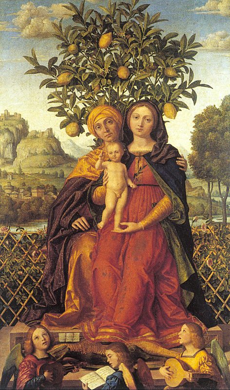 The Virgin and Child with Saint Anne