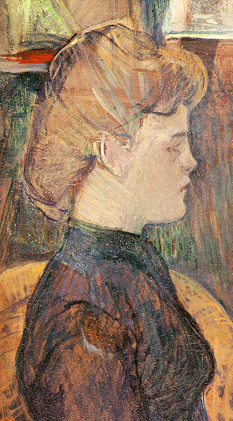 The Painter's Model Hélène Vary in the Studio