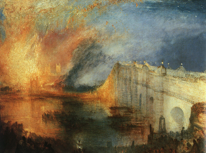 The Burning of the Houses of Parliament