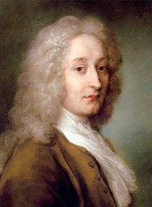 Portrait of Watteau by Rosalba Carriera