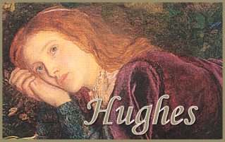 Picture (drawing by the artist&#39;s son, Arthur Foord Hughes) - hughes_head