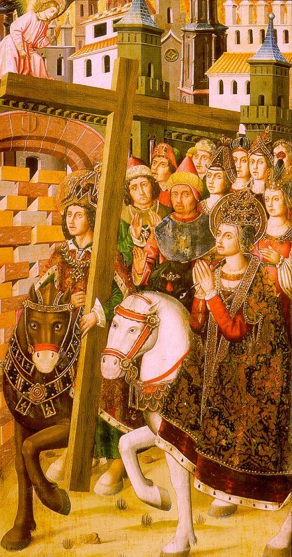 St. Helena & Heraclius taking the Holy Cross to Jerusalem