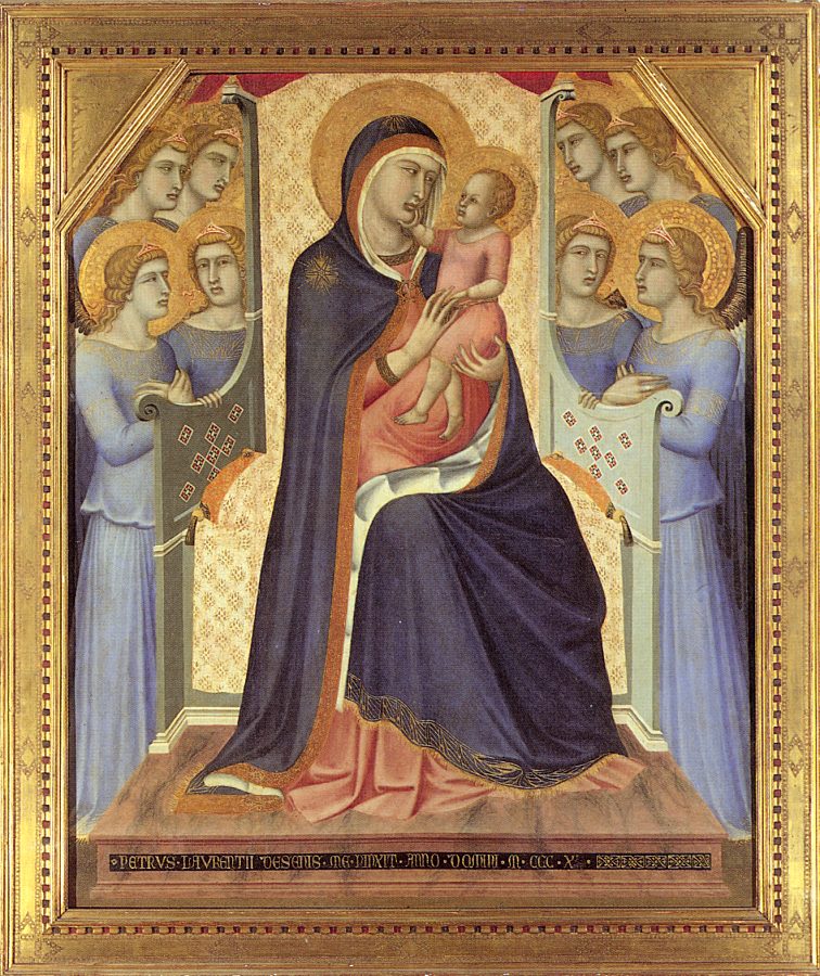 Madonna Enthroned with Angels