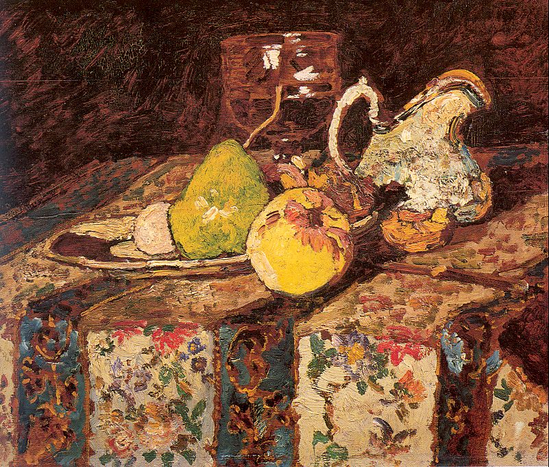 Still Life with White Pitcher