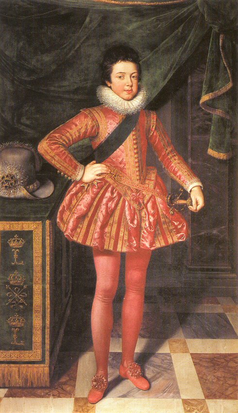 Portrait of Louis XIII of France at 10 Years of Age