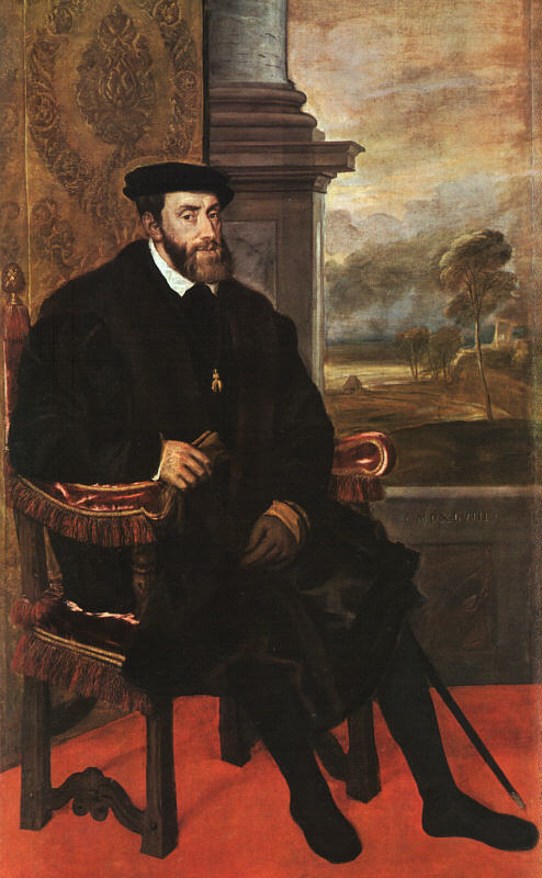 Charles V Seated